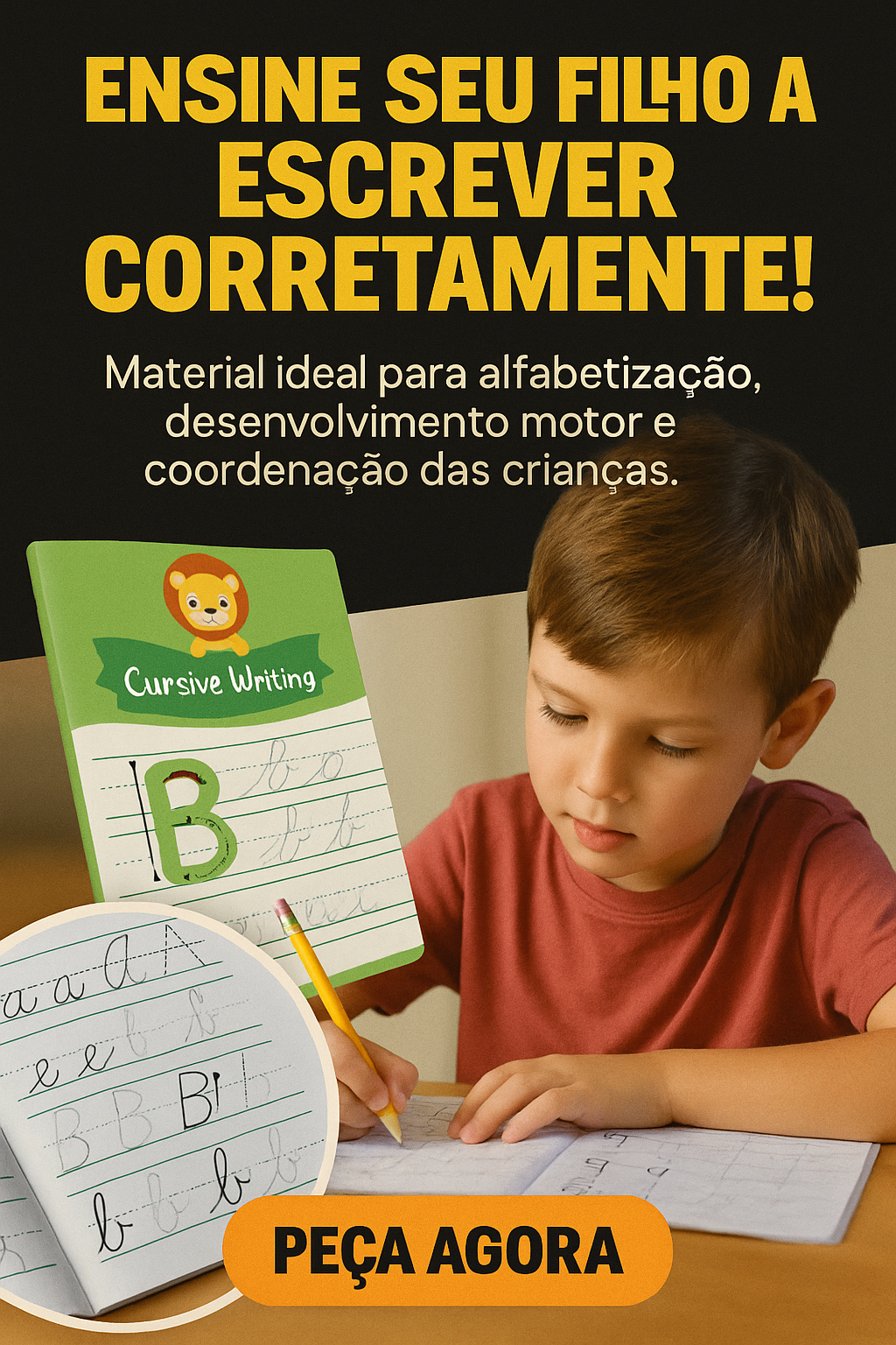 Oferta Caligrafia Infantil